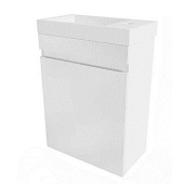 Тумба подвесная Uno 40 с раковиной Como 40 Тумба подвесная Uno 40 с раковиной Como 40