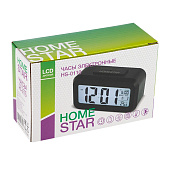  Часы электронные HOMESTAR HS-0110 черный 