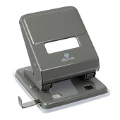 Дырокол 45л металл Attomex серый с линейкой КК (12) /4020313/ Дырокол 45л металл Attomex серый с линейкой КК (12) /4020313/