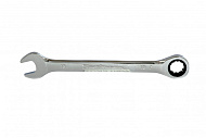  Ключ комбинированный трещоточный, 18мм, CrV, зеркальный хром//  MATRIX PROFESSIONAL 