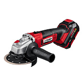  Углошлифовальная машина Зубр УШМ-18/125, диск 125мм, аккум. 1х4Ач+ЗУ, 18В, 10000об/мин 