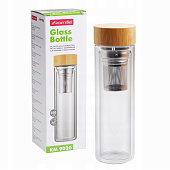  Бутылка 450мл из стекла с заварником 9020 