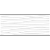  Плитка  60х25 White Planet GT Белый волны арт.10100001346 /GlobalTile  (1,2м2) 