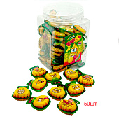  Мармелад БАНАН с кисл начинкой 12гр 