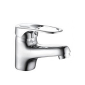 Смеситель для раковины с гайкой силумин хром R3201F Смеситель для раковины с гайкой силумин хром R3201F