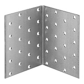 Уголок крепежный равносторонний 80х80х100х2,0мм цинк Уголок крепежный равносторонний 80х80х100х2,0мм цинк