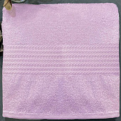  Полотенце Маруся, 40х70 см, махра, сиреневый 