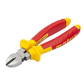 Бокорезы диэлектр. 180мм, хром-ванадий, двухкомпонентные ручки до 1000В, Matrix Insulated Бокорезы диэлектр. 180мм, хром-ванадий, двухкомпонентные ручки до 1000В, Matrix Insulated