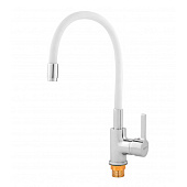 Смеситель для кухни белый однорычажный РС-К 5655-04 Rusant RK564614-0 Смеситель для кухни белый однорычажный РС-К 5655-04 Rusant RK564614-0