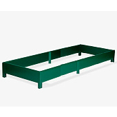  Грядка ПВХ GREEN 2мх1м, зеленый 