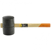 Киянка резиновая 1130г, черная резина, дер. ручка, SPARTA Киянка резиновая 1130г, черная резина, дер. ручка, SPARTA