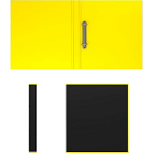 Папка A4 на 2-х кольцах 35 мм ErichKrause Accent, желтая, 51081 Папка A4 на 2-х кольцах 35 мм ErichKrause Accent, желтая, 51081