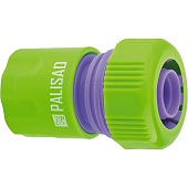 Соединитель пластм. быстросъемный для шланга 3/4" PALISAD , 66160 Соединитель пластм. быстросъемный для шланга 3/4" PALISAD , 66160