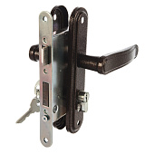 Замок врезной с ручкой 4-3.03 (медь) Зенит 00-00000494 Замок врезной с ручкой 4-3.03 (медь) Зенит 00-00000494