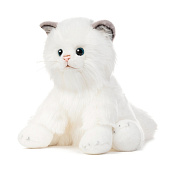 Мягкая игрушка MAXITOYS, Котик турецкая ангора, 25 см