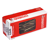  Саморезы универсальные желтые ШУж 6,0х90мм, потайная голова, 50шт 