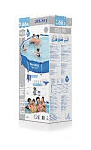  Bestway Бассейн каркасный 366x76см, 6473л, ф-насос  арт.56681 