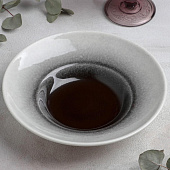 Тарелка для пасты Magistro Сиам 270 мл серый 4826145 Тарелка для пасты Magistro Сиам 270 мл серый 4826145