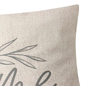  Наволочка декоративная Этель"Home sweet home" 40х40 см, полиэстер, велюр 