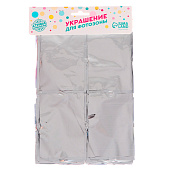 Праздничный занавес 100х200 см, цвет серебро, 7016031 Праздничный занавес 100х200 см, цвет серебро, 7016031