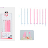 Набор свечей 12 шт. "Rosy glow", (9 см) Набор свечей 12 шт. "Rosy glow", (9 см)