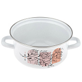 Кастрюля Лысьвенская эмаль Хлопок 1,5 л С-1508САП2/4 Кастрюля Лысьвенская эмаль Хлопок 1,5 л С-1508САП2/4