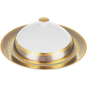  Масленка Thun Opal, декор "Широкий кант платина, золото" БТФ0462 