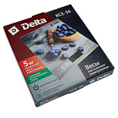 Весы кухонные DELTA KCE-36 "Сладкая черника" Весы кухонные DELTA KCE-36 "Сладкая черника"