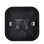 Выключатель накладной проходной 1 клавиша, цвет сталь, IEK GLORY Выключатель накладной проходной 1 клавиша, цвет сталь, IEK GLORY