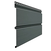 Сайдинг Docke PREMIUM Брус, Графит 3600х300мм Сайдинг Docke PREMIUM Брус, Графит 3600х300мм