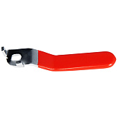 Ручка длинная для крана 1/2"-3/4" красная