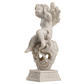 Сувенир Белоснежный ангел на ажурном сердце, 13х6х5,5 см, полистоун, 4053251 Сувенир Белоснежный ангел на ажурном сердце, 13х6х5,5 см, полистоун, 4053251