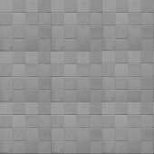 Плитка тротуарная Шахматка серая 300х300х24мм (11шт/м2)