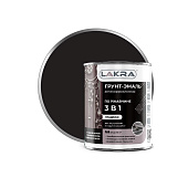 Грунт-эмаль 3 в 1 Чёрный Лакра 0,8кг Грунт-эмаль 3 в 1 Чёрный Лакра 0,8кг