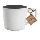 Кружка 0.45л (серый) "Frost" HS9-2056-G Кружка 0.45л (серый) "Frost" HS9-2056-G