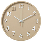Часы настенные Рубин Классика, круг d=28 см, открытая стрелка, корпус бежевый, 2831-004 Часы настенные Рубин Классика, круг d=28 см, открытая стрелка, корпус бежевый, 2831-004