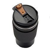 Термокружка, 450 мл, вакуумная, чёрная 10831004 Термокружка, 450 мл, вакуумная, чёрная 10831004