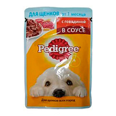 Педигри конс пауч для щенк.говяд 85г Педигри конс пауч для щенк.говяд 85г