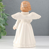 Сувенир керамика "Девочка-ангел со скрипкой" 7х4,6х11 см 9720723 Сувенир керамика "Девочка-ангел со скрипкой" 7х4,6х11 см 9720723