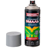 Краска-Спрей УДАРНИК №125/ 520мл Серебро-Серый Краска-Спрей УДАРНИК №125/ 520мл Серебро-Серый