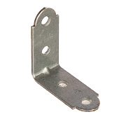 Угол мебельный узкий 40х40х17x1,5мм, желтый цинк Угол мебельный узкий 40х40х17x1,5мм, желтый цинк