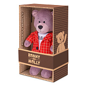Мягкие Игрушки Мягкая Игрушка Ronny&Molly, Мишка Ронни в Красном Клетчатом Пиджаке, 21 см, в Коробке Мягкие Игрушки Мягкая Игрушка Ronny&Molly, Мишка Ронни в Красном Клетчатом Пиджаке, 21 см, в Коробке