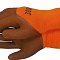  Перчатки акриловые с латексным покрытием, Зима, р. 10, LADONI, коричневый, черный 