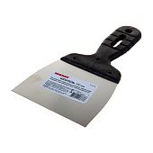 Шпатель фасадный 100мм, пластмассовая ручка, нержавеющая сталь, АКОР Эксперт Шпатель фасадный 100мм, пластмассовая ручка, нержавеющая сталь, АКОР Эксперт