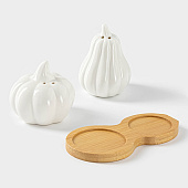 Набор для специй на подставке BellaTenero «Витамины», 2 предмета, белый 9213632 Набор для специй на подставке BellaTenero «Витамины», 2 предмета, белый 9213632