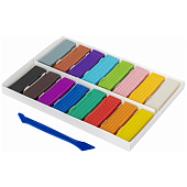 Пластилин 16 цв. классический Brauberg Kids, 320 г, со стеком, 106508 Пластилин 16 цв. классический Brauberg Kids, 320 г, со стеком, 106508