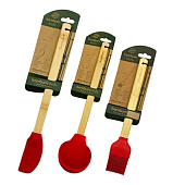 Набор кухонных принадлежностей (половник,лопатка, кисточка) BAM1486 Набор кухонных принадлежностей (половник,лопатка, кисточка) BAM1486