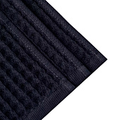 Полотенце вафельное 30х50 (06-116, графит) Полотенце вафельное 30х50 (06-116, графит)