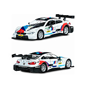 Машина металлическая ТМ Автопанорама 1:44 BMW M4 17,5х12см Цвет: белый, JB1251210