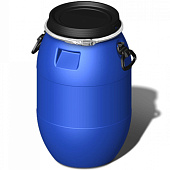  Бочка 60л пищ. герметич. пл/ручки Ю 6002-с 